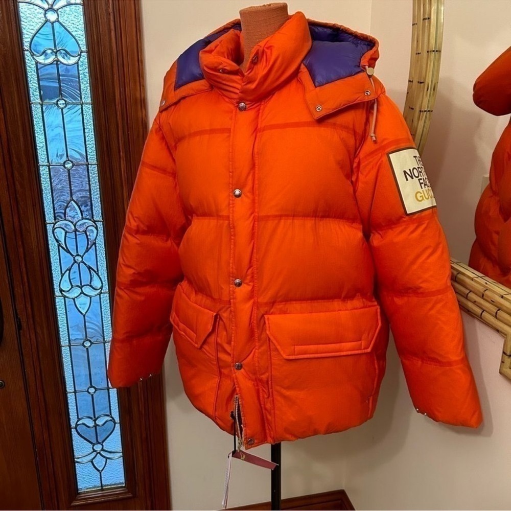 Women’s Gucci X north face down puffer jacket size XL